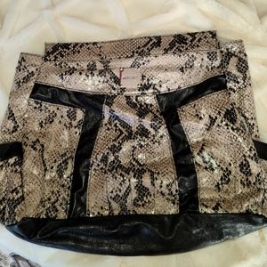 Large MICHE "Valerie" Snake Skin Shell